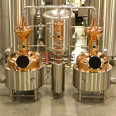 500L profesjonell tilpasset kobbervodka Gin Distillery Machine Destillasjons- / destillasjonsutstyr