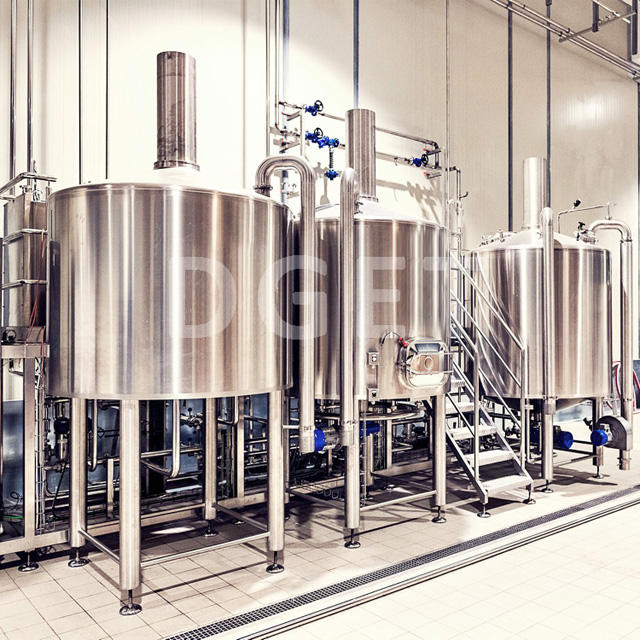 2000L profesjonell kommersiell rustfritt stål ølmaskiner Maskin øl lage utstyr