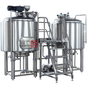 2/3/4/5 fartøy 500L, 1000L, 2000L bryggeutstyr ølbryggingsutstyr tilgjengelig sanitærutstyr av høy kvalitet