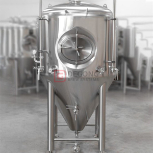 1000L ølfermenteringstanker til salgs Storbritannia dobbelvegg og Isobaric fermenteringsfartøy med avblåsing